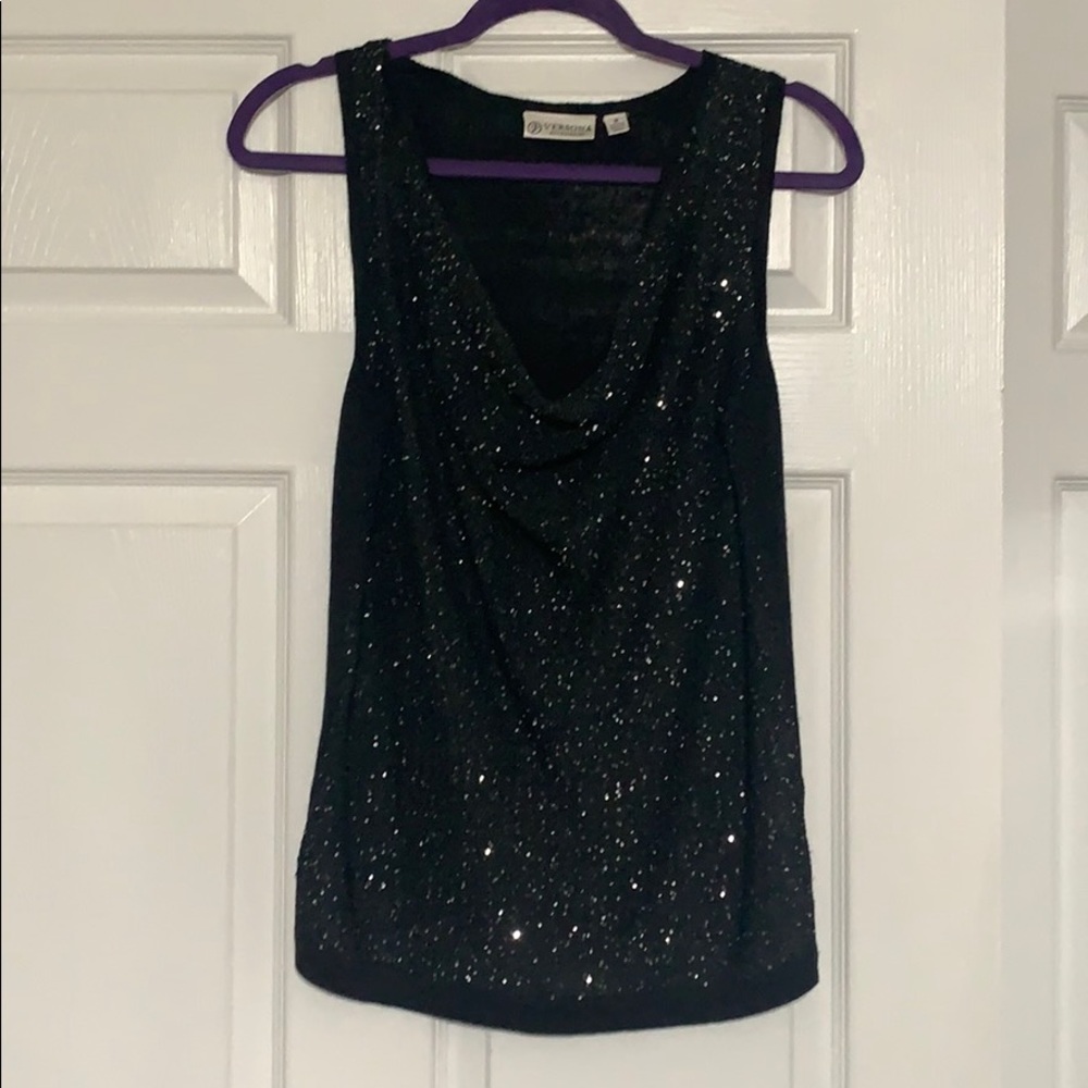 Black Versona Tank Top